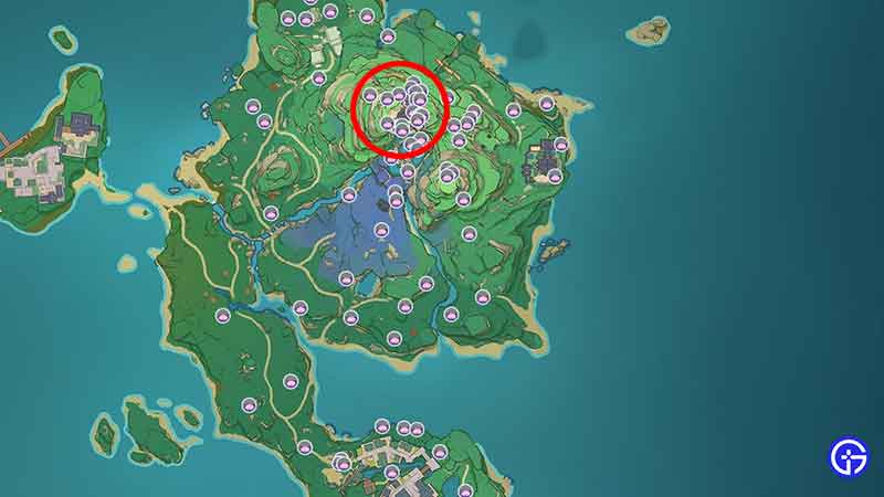 best location to farm genshin impact sakura bloom
