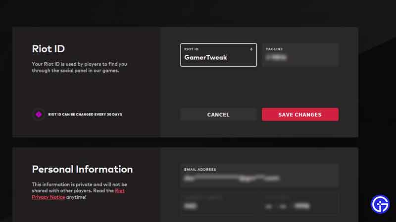 how to change valorant username riot id