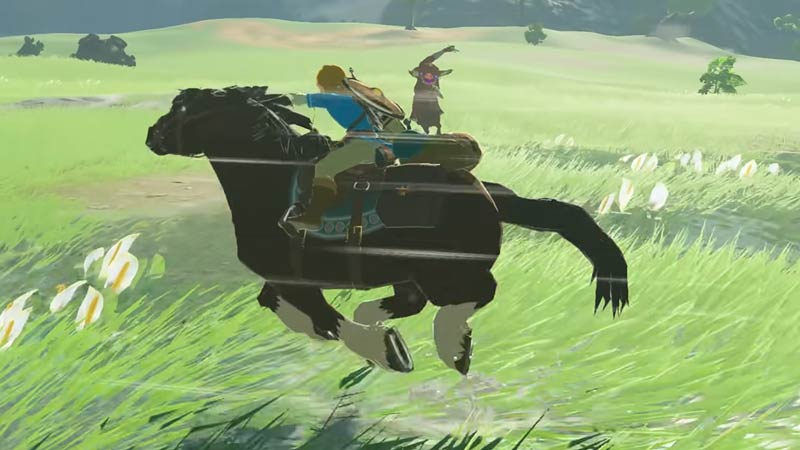 zelda botw get epona