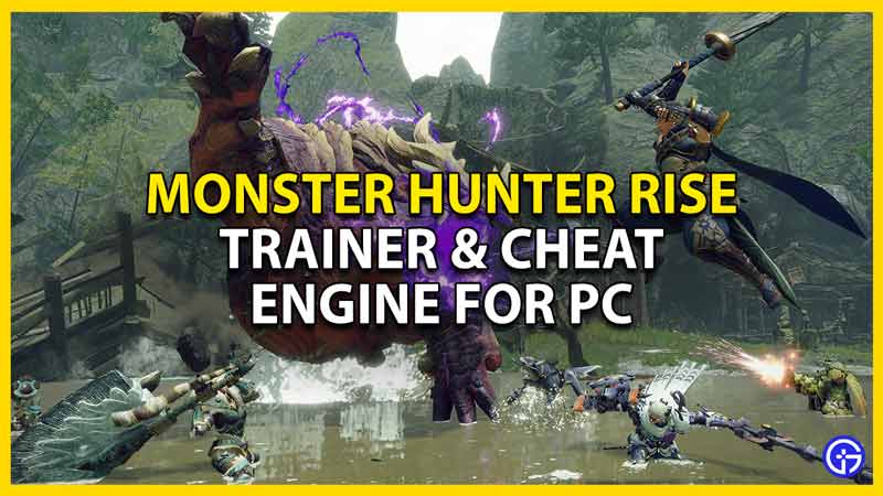 cheat engine for mhr monster hunter rise pc
