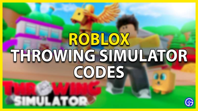 roblox throwing simulator codes