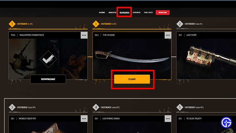 techland gg codes how to redeem claim rewards