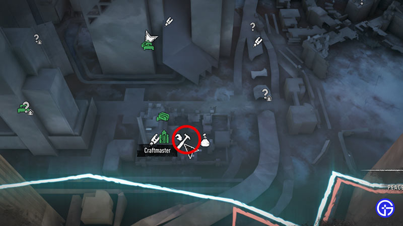 craftmasters location on map in dying light 2
