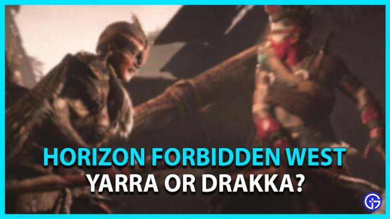 Horizon Forbidden West Yarra Oder Drakka Horizon Forbidden West Yarra Or Drakka? - Gamer Tweak
