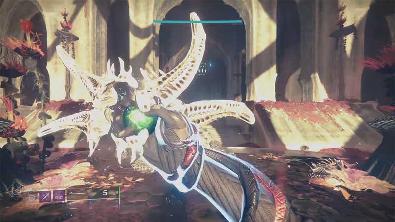 lightbearer knight boss in destiny 2 the witch queen