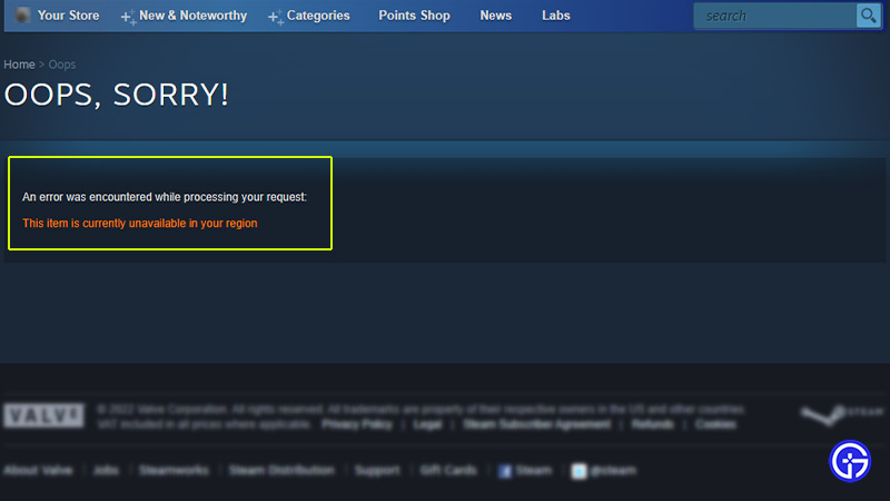 lost ark unavailable in your region error fix