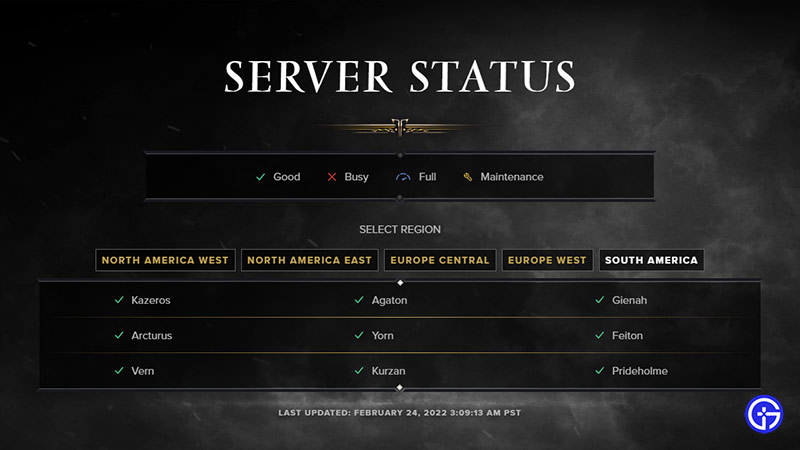 lost ark servers lag and latency issues fix