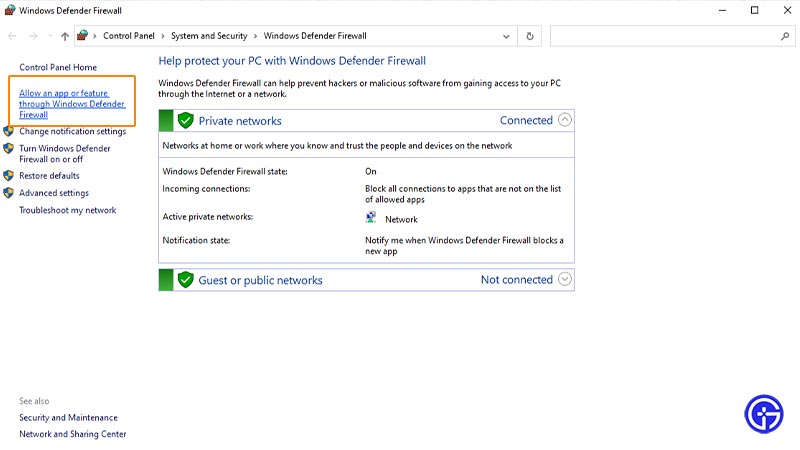 lost ark windows firewall
