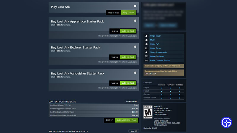 fix lost ark unavailable in your region error 