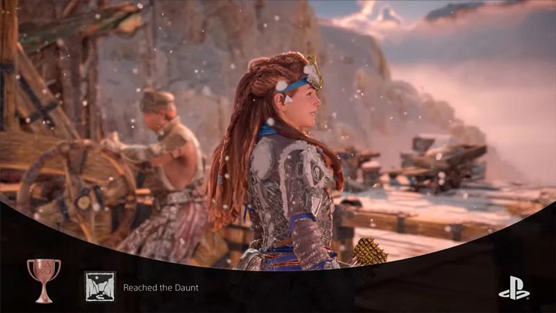 reached the daunt trophy horizon forbidden west
