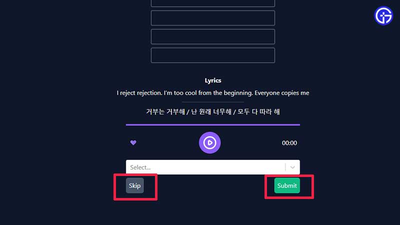 BTS heardle app link