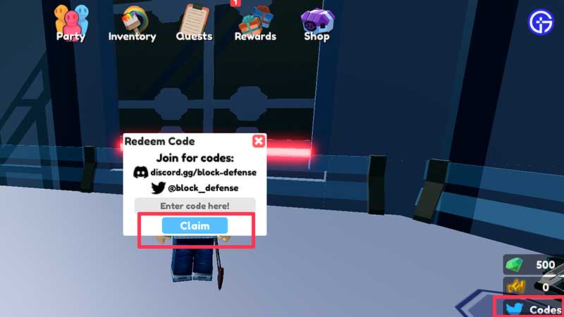 How to Redeem Codes in Block Defense Alpha