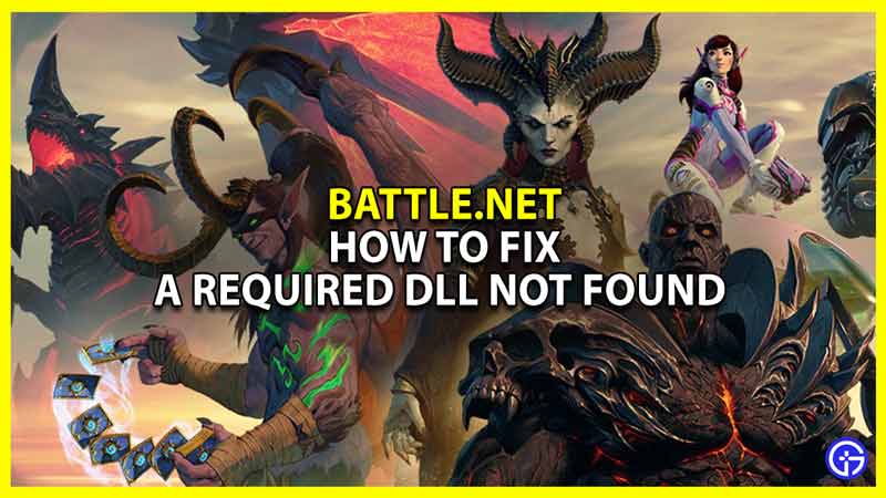 battle net dll error fix