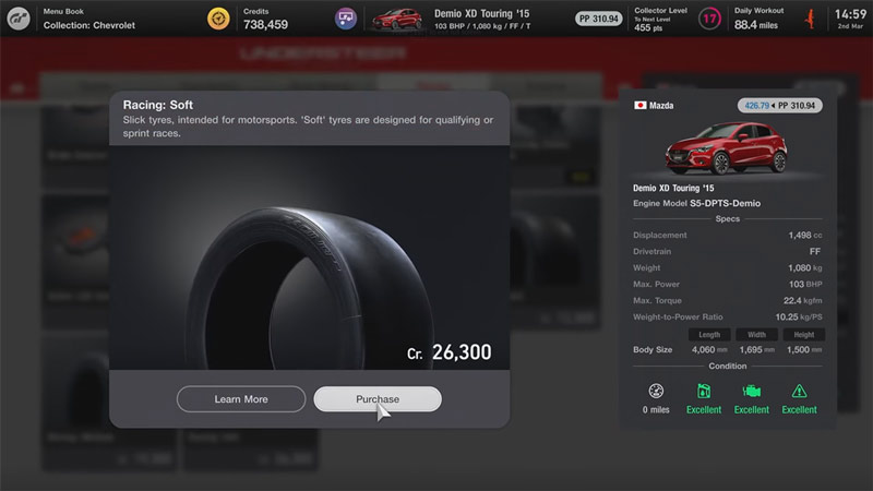 tires upgrade gran turismo 7