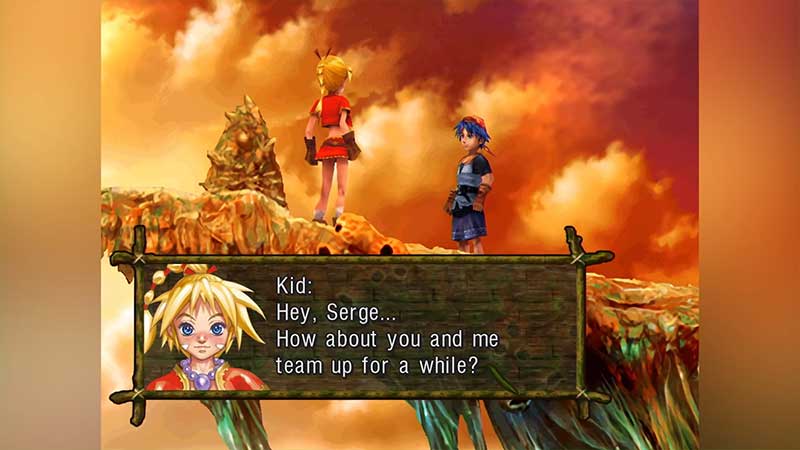 Chrono Cross Refuse Kid vs or Leena