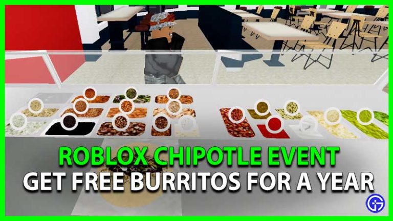 Roblox Chipotle Burrito Event 2022 Get Free Burritos For A Year Roblox Chipotle Burrito Event Get Free Burritos For A Year 768x432 