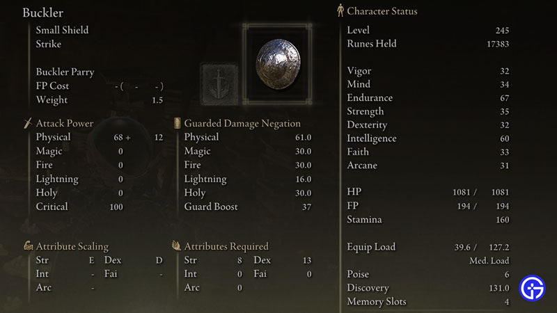 best shield for parrying elden ring