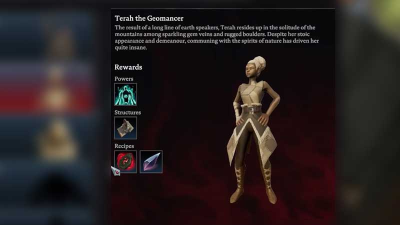 terah the geomancer location
