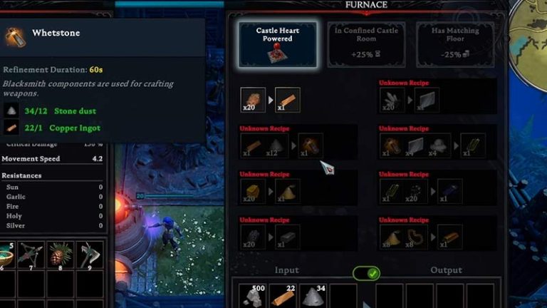 V Rising - How To Get And Craft Whetstone - Gamer Tweak