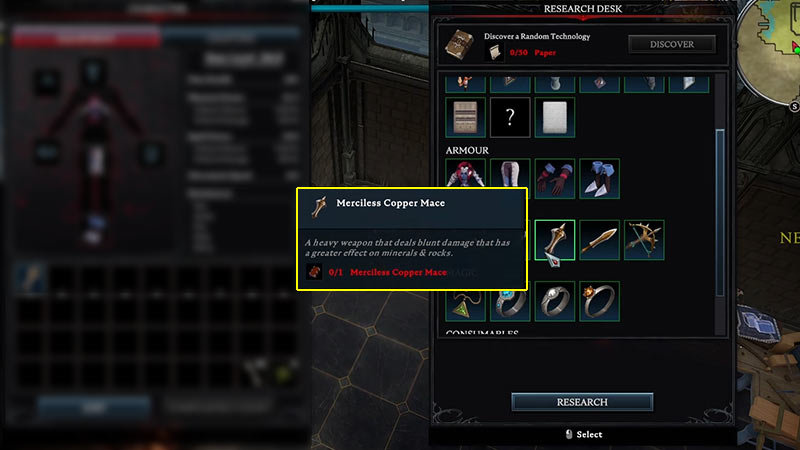 merciless copper mace v rising