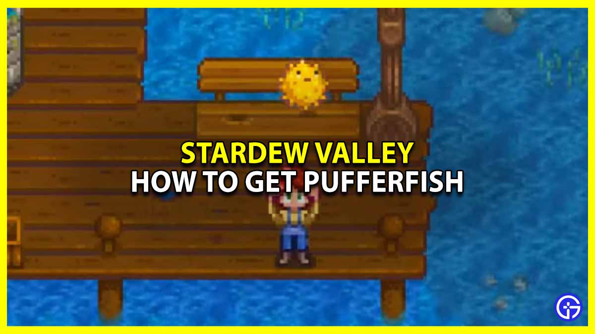 Pufferfish in Stardew Valley