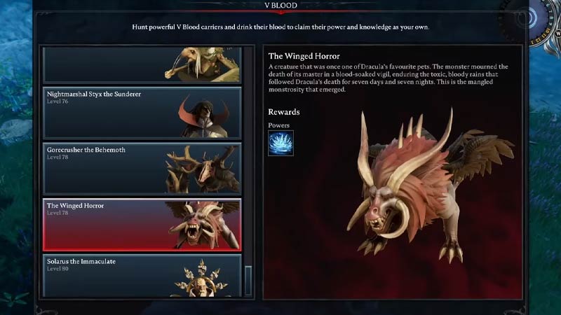V Rising Winged Horror