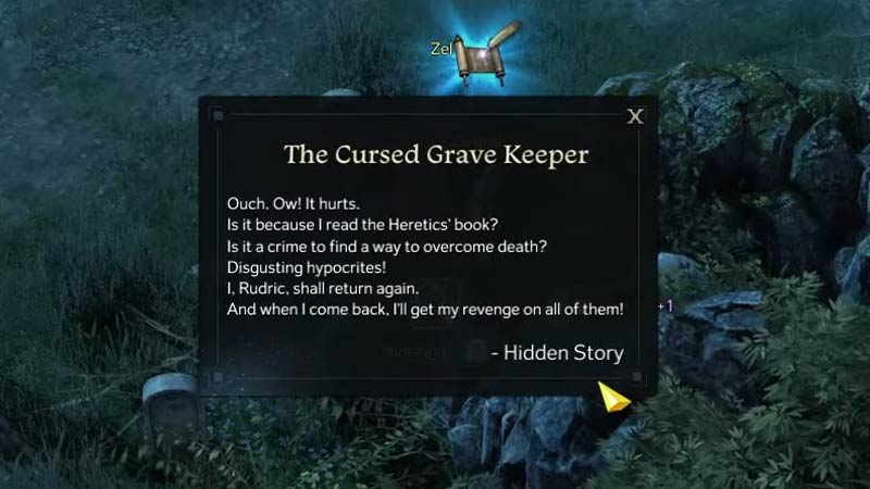 Lost Ark: The Cursed Grave Keeper Location