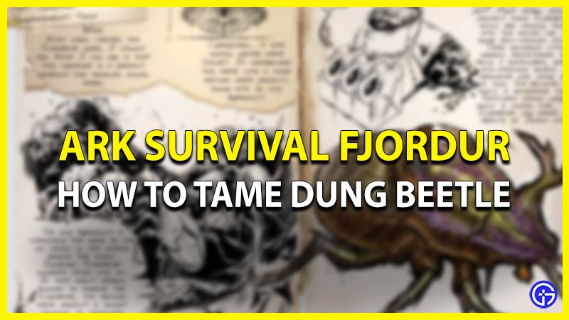 ark fjordur dung beetle