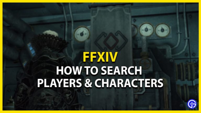 FFXIV: How To Search A Player &amp; Characters (NPCs) - Gamer Tweak