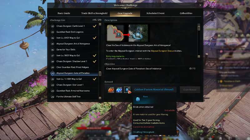 lost ark caldarr fusion materials