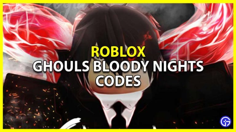 Roblox Ghouls Bloody Nights Codes (February 2023) - Gamer Tweak