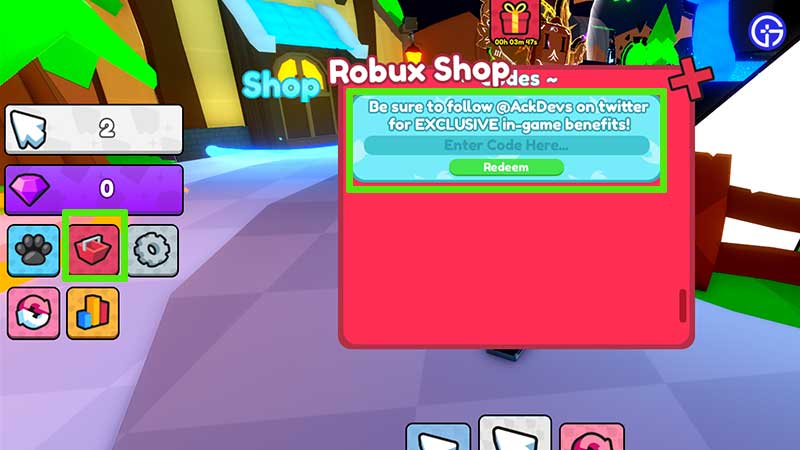 how to redeem clicker champions codes