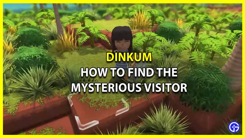 How to Find the Mysterious Visitor Ted Sally in Dinkum