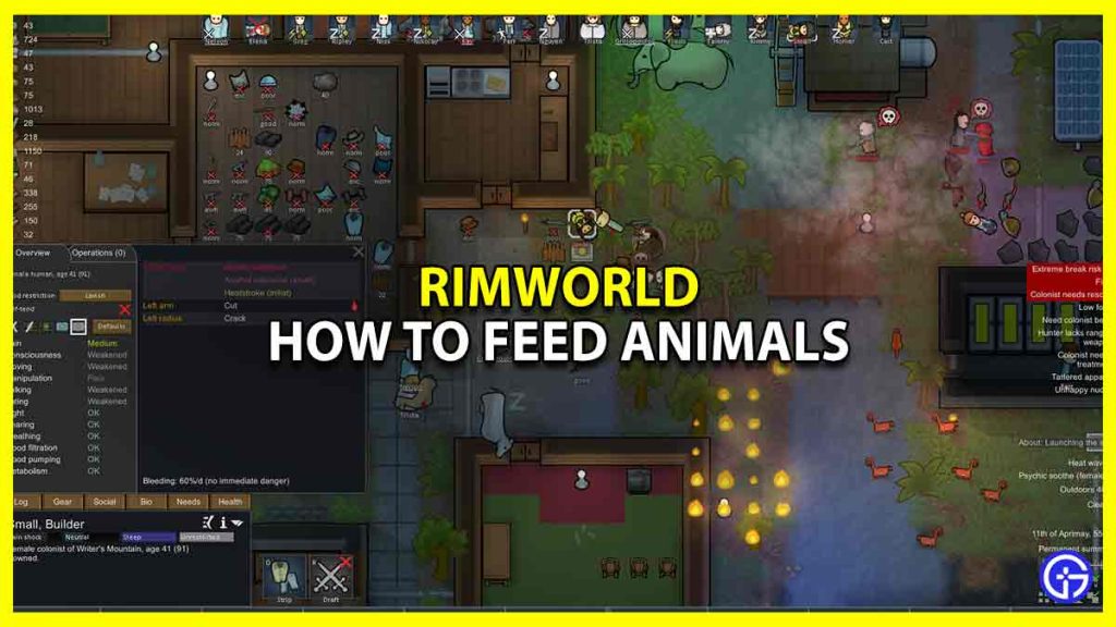 How to Feed Animals in a Pen In RimWorld