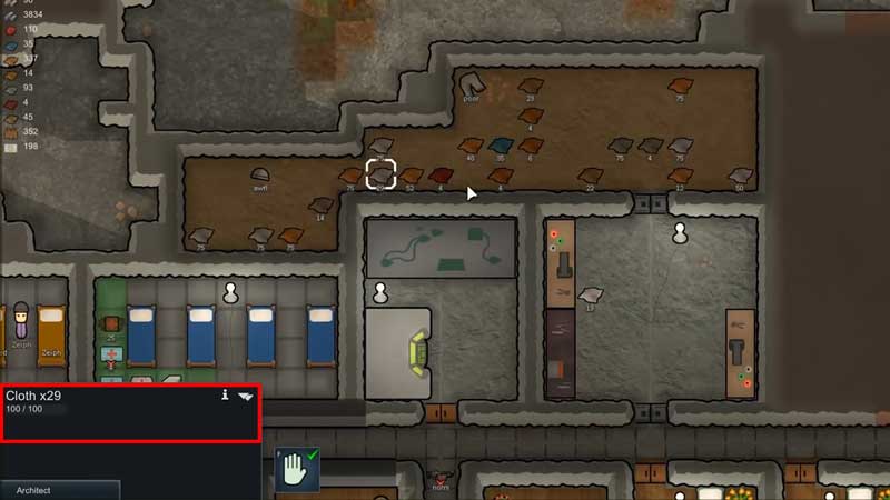 RimWorld Make and Use Cloth