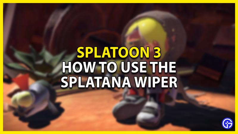 how to use the splatana in splatoon 3