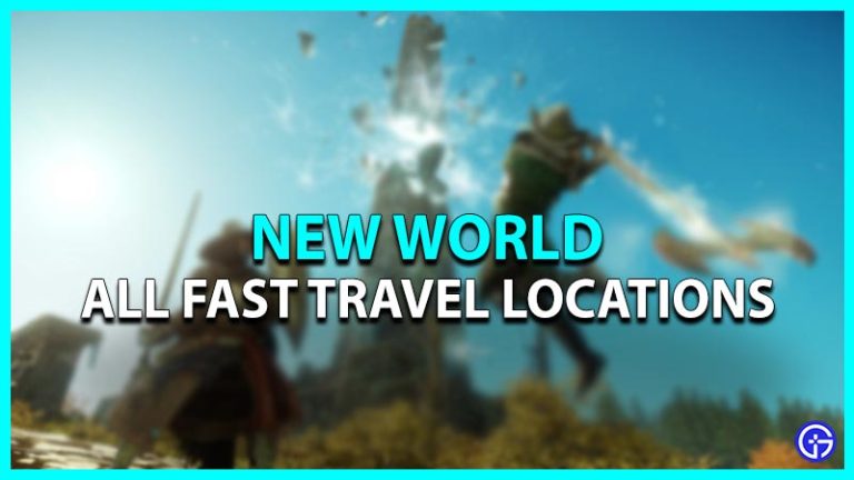 All Fast Travel Locations In New World (Shrines & Outposts)