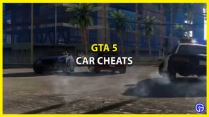 GTA 5 Car Cheats Codes List For Vehicles - Gamer Tweak