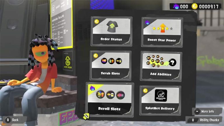How To Reroll Gear Abilities In Splatoon 3 - Gamer Tweak