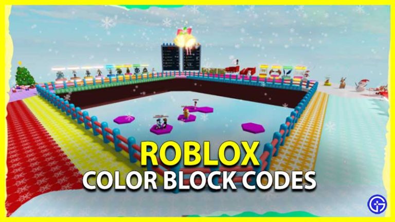 Color Block Codes (March 2023) - Gamer Tweak