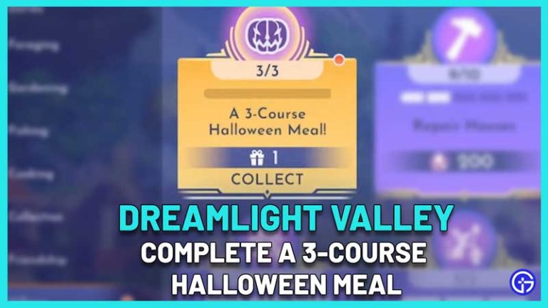 Disney Dreamlight Valley: How To Get A 3 Course Halloween Meal