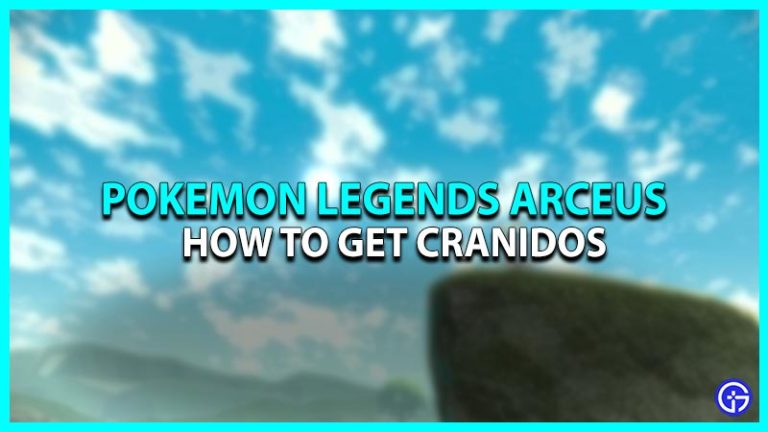 How To Find Cranidos In Pokemon Legends Arceus - Gamer Tweak