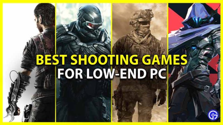 shooting games for low end pc free download windows 10