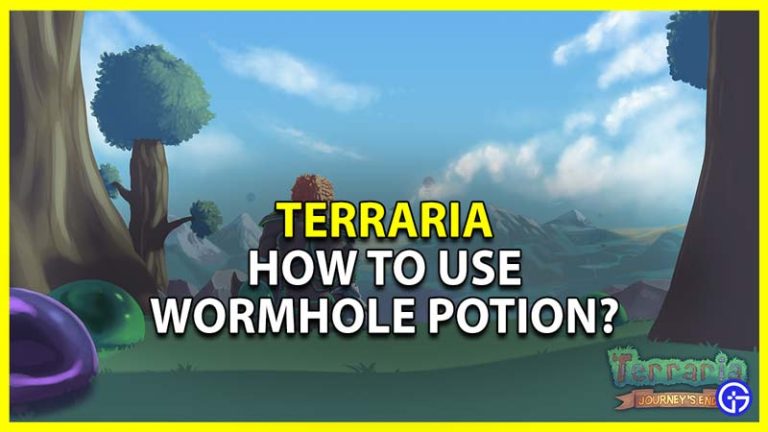 Terraria Wormhole Potion Guide - How To Get &amp; Use It