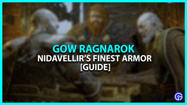 GoW Ragnarok: Nidavellir's Finest Armor [Guide] - Gamer Tweak