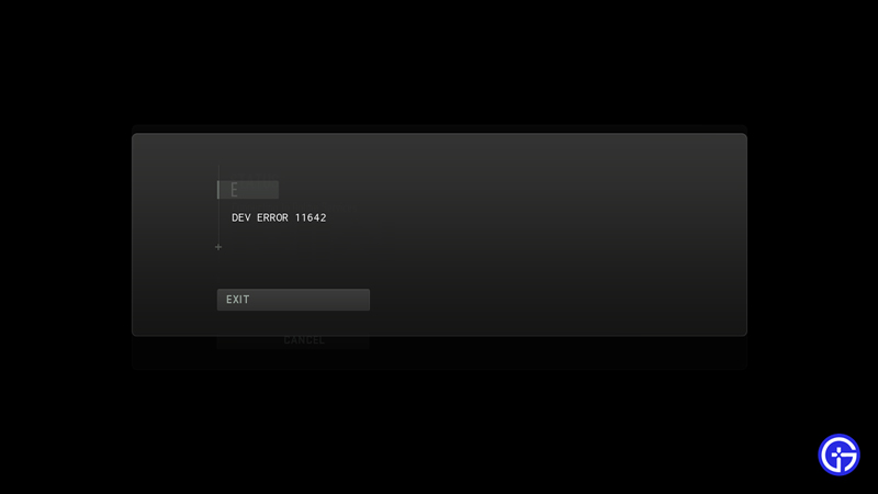 how to fix dev error 11642 and 401 in cod mw2