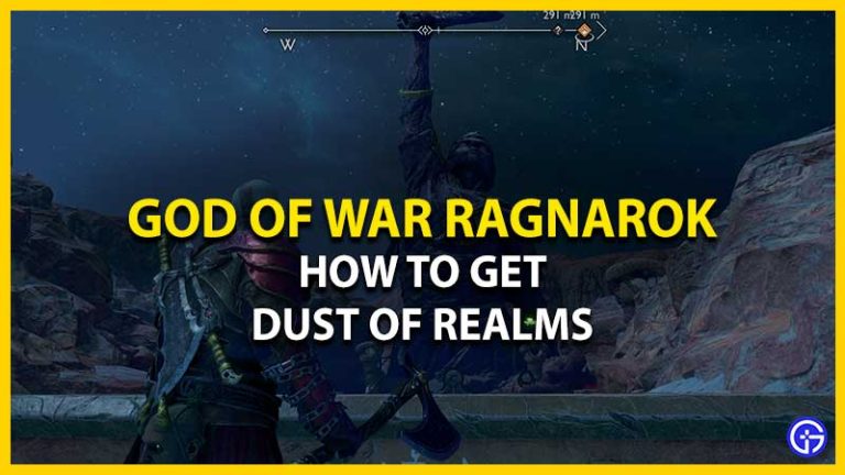 How To Find The Dust of Realms In God Of War Ragnarok