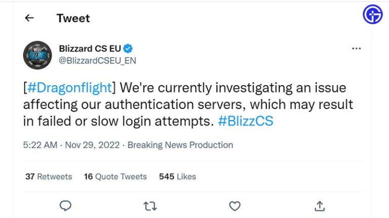How To Fix Wow World Server Is Down Error Gamer Tweak