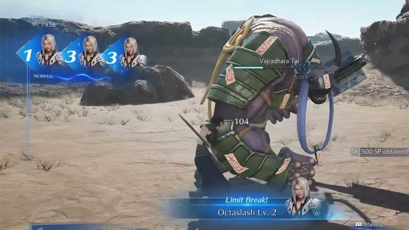 Crisis Core FFVII Reunion DMW System Effects