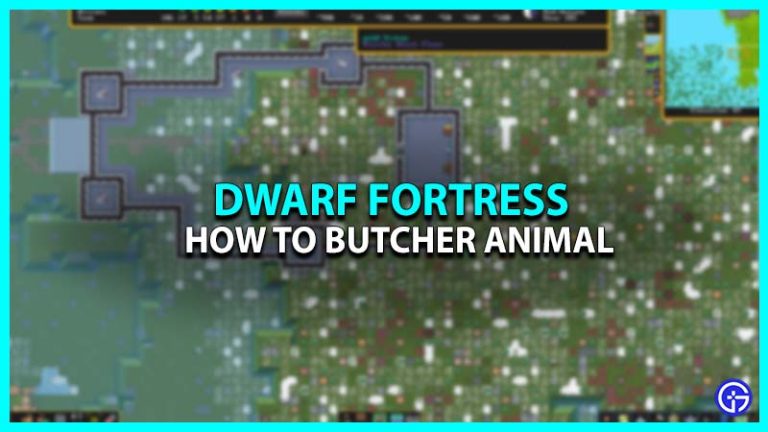 Dwarf Fortress Butchering Animals Guide